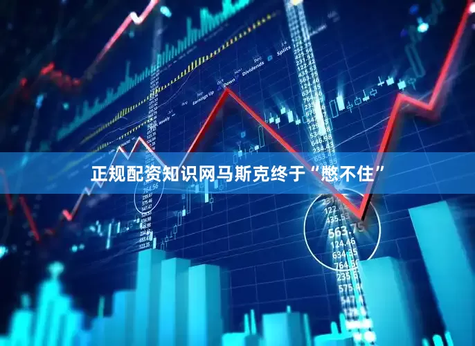 正规配资知识网马斯克终于“憋不住”